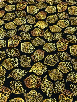 Καραβόπανο με Ψηφιακή Εκτύπωση Καρδιά Χρυσή 7516