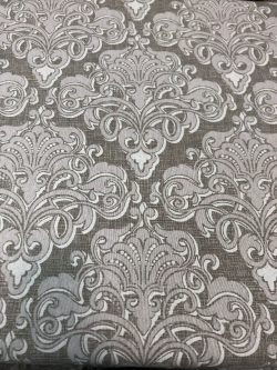 Λονέτα σχέδιο μπροκάρ γκρι 8257