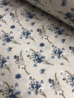 Ύφασμα φανέλα Φλοράλ 13377