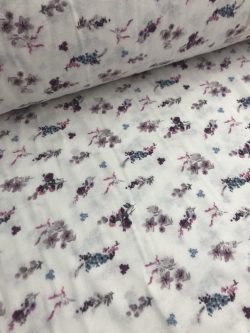 Ύφασμα φανέλα Φλοράλ 13389