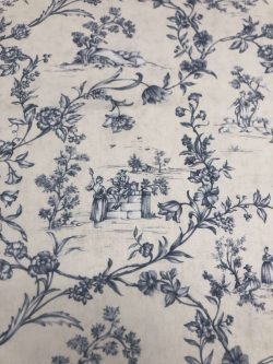 Καραβόπανο Βαμβακερό Ετουάλ Μπλε 13474