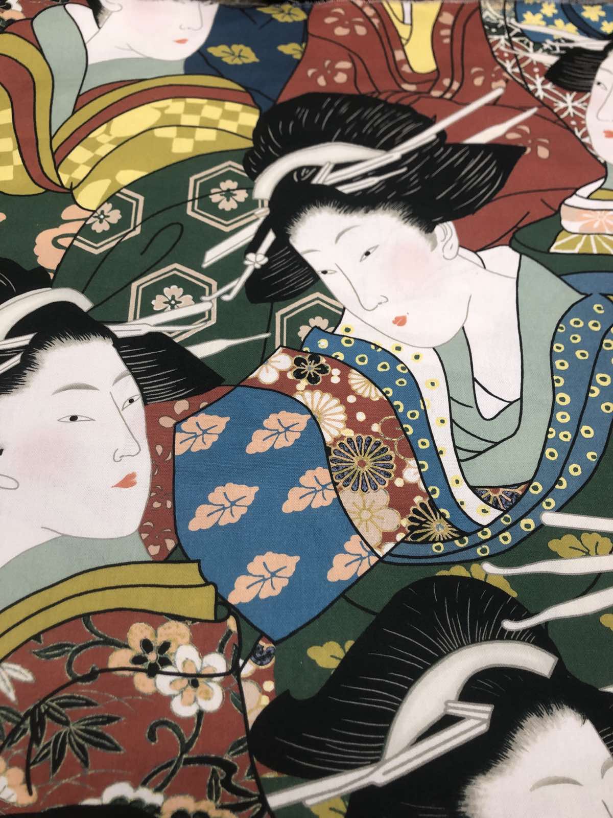 Καραβόπανο Βαμβακερό Geishas 13487