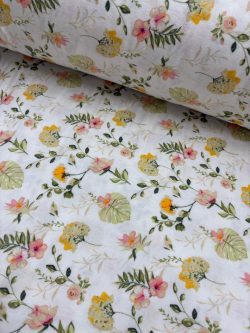 Ύφασμα φανέλα Φλοράλ 14934