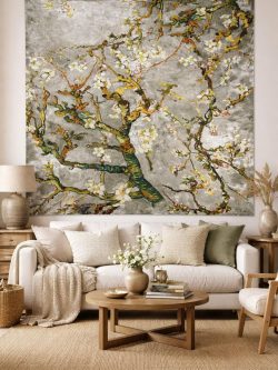 Καραβόπανο Αμυγδαλιά Van Gogh Με Ψηφιακή Εκτύπωση 14965